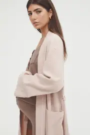 Waffle Robe (Blush)