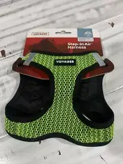 Voyager Step-in Air Dog Harness - All Weather Mesh Step in Vest Harness Size Sma