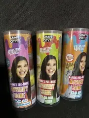 Craft City by Karina Garcia Pre-made Slime Lot Of 3 4-Pack Mystery Series 3
