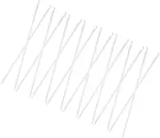 ROMISBABA Hanging Strip for Folder Metal File Hangers Receipts Organizer Office Bills Holder Space Saving