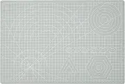 SaZaK A3 Cutting Mat PVC Sided Non-Slip Cutting Board Cut Pad DIY Tool with Clear Grid Lines Angles for Sewing Fabric Scrapbooking Art Craft Card Projects 45x30cm/17.7x11.8in