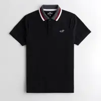 在飛比找Yahoo奇摩購物中心優惠-Hollister HCO 短袖 polo 黑色 1737