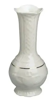 Belleek Claddagh Bud Vase