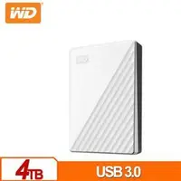 在飛比找蝦皮購物優惠-含發票 WD My Passport 4TB(白) 2 . 