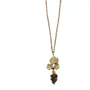 MICHAEL MICHAUD WILD GRAPE VINE 16" ADJ. DAINTY PENDANT 9459 BZ