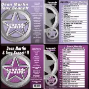 Dean Martin,Tony Bennett LEGENDS Karaoke 2 Cd+g Stranger In Paradise,Kiss Me