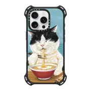 iPhone 16 Pro Bounce Case MagSafe Compatible Ramen cat