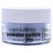 Pro Powder Polish Nail Colour Dip System - Blue with Blue Mica by Cuccio Colo...