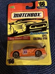 Vintage 1997 Matchbox Superfast Opel Calibra DTM