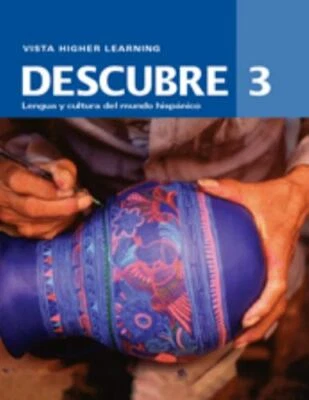 Descubre, Level 3 by Vista Higher Learning (2013, Trade Paperback, Revised...