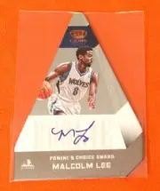2013/14 Crown Royale MALCOLM LEE RC AUTO #04/25 Magic Panini's Choice Award