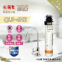 在飛比找PChome24h購物優惠-【水蘋果公司貨】EVERPURE QL3-4H2 單道淨水器