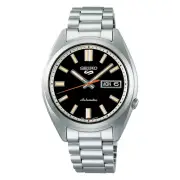 Seiko Men's 5 Sports Automatic SNXS Series Classic Black Dial Watch SRPK89