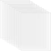Plexiglass Acrylic Sheet 1/8" x 24" x 24" Clear - (Pack 10)