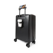 49cm Open Front Hard Case with Cup Holder - Black