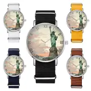 Statue of Liberty, New York Wristwatch Men Women Nylon Watch Birthday Gift