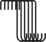 6 Pieces Fence Hooks, Heavy Duty over Door Hooks Stainless Steel Plant Hanger AU