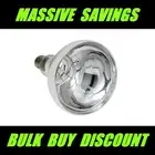 275W E27 Bathroom Heat Lamp Globe Clear R125 Clear Infrared Reflector IXL 240V