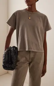 [SLVRLAKE] Square Cotton T-Shirt