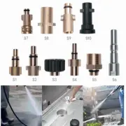 Pressure Washer Adapter Snow Foam Lance Copper Nozzle Connector Karcher/Bosch