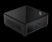 MSI Cubi 5 12M-007BAU Barebone Mini PC. i7-1255U/1x M.2/1x 2.5"/2x DDR4/1x USB 3.2 Gen 2 Type A/1x Thunderbolt 4 (USB Type C port)/2x RJ45/Wireless/BT/1x HDMI/1x DP/Black/ 3Yr