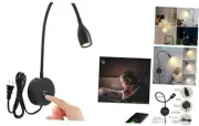 Touch Switch Dimmable Reading Light Wall Mounted Reading Light Matte Black