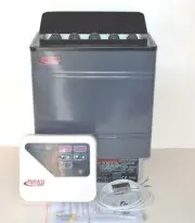 TU45WD-OD 4.5KW 240V TURKU Wet & Dry Sauna Heater Stove External Digital Control
