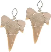 [NULYLU] Necklace for Men 2pcs Ocean Decor Pendant Necklace Charms for Boys Jewelry