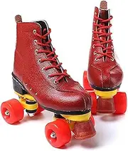 SSJJTT Roller Skates Women Adult Classic Double-Row Rollerskates with 4 Wheel for Men Girls Unisex, Sports Roller Blades