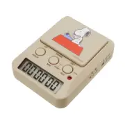 dretec Peanuts Snoopy Learning Timer Silent Day Count Exam Qualification Test Co