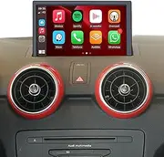 7 inch Touch Screen Upgrade Wireless CarPlay Android Auto for Audi A1 S1 8X MMI 3G Car Radio Dash Kit GPS Navigation Android 13 Apps Netflix Spotify Prime Video Reddit Twitch Waze Games (2010-2018)