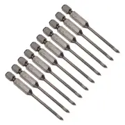 10pcs Titanium Masonry Drill Bit 3mm Cross Drill Bits Tip 74mm Yellow