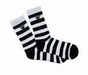 Fallen Footwear | Trademark Striped Sock - White / Black