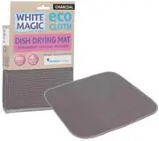 White Magic Eco Cloth Dish Drying Mat Charcoal