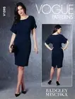 VOGUE SEWING PATTERN 1595 MISSES 14-22 EASY BADGLEY MISCHKA KIMONO SLEEVE DRESS