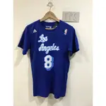 NBA T恤 KOBE BRYANT 湖人草寫藍 ADIDAS TEE 短袖 全新含吊牌