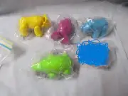 ARBY'S COMPLETE JUNGLE ZOID SET