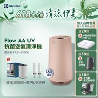 Electrolux 伊萊克斯 Flow A4 UV抗菌空氣清淨機 FA41-403PK(霞光粉)