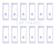 King Engine Bearings CR6754XPC CONNECTING ROD BEARING SET For TOYOTA 2JZGE, 2JZG (for: Toyota)