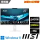 【MSI 微星】27型i3四核液晶特仕電腦(PRO AP272P 13MA-480TW-SP1/i3-13100/16G/512G SSD/W11)