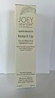 Joey New York Quick Results** Keep It Up** "for LIFTED & TIGHTENED 47.3ml/1.6oz