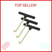 Marvelity 3 Pcs Trampoline Spring Pull Tool Kit, Trampoline Parts T-Hook Puller,