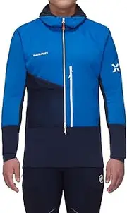 [Mammut] 1014-05800 Azurit-Night Men's Speed ML Hybrid Half Zip Hoodie