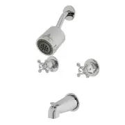 Kingston Brass KBX814.BX Metropolitan Tub and Shower Trim Package - Chrome