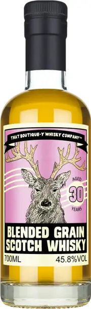 That Boutique-Y Whisky Company 30 Year Old Blended Grain Scotch Whisky 700ml