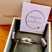 Clogau Vintage Tree Of Life 9ct Rose Gold & Sterling Silver Band New