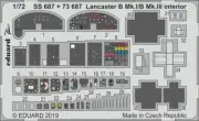 1/72 Eduard Lancaster B Mk.I/B Mk.III interior for Airfix