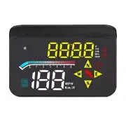 Car HUD Digital Speedometer OBD2 Projector Head Up Display GPS Overspeed Alarm (for: Peugeot)
