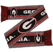 FOCO NCAA GEORGIA BULLDOGS GRAY BIG LOGO SCARF (66")