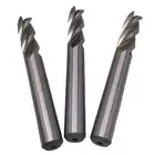 3pcs 8mm Four 4 Flute HSS & Aluminium End Mill Cutter CNC Bit